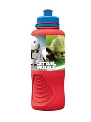 botella ergo Star Wars roja, producto de plastico libre de BPA, 400ml