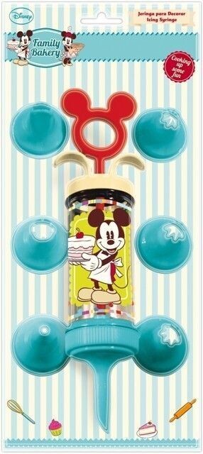 Jeringa con 7 boquillas bakery disney Mickey Mouse