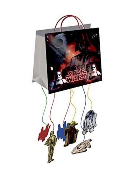 piñata licencia oficial Star wars, dimensiones: 26x21cm