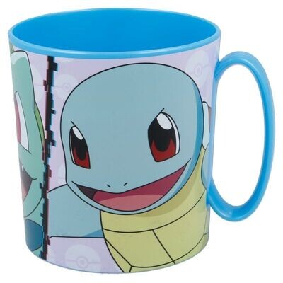 Taza apta para microondas de la licencia oficial Pokemon, capacidad: 350ml, producto de plastico libre de BPA