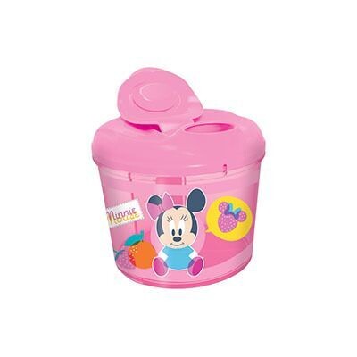 Dispensador para leche en polvo licencia oficial Disney minnie mouse, producto de plastico libre de BPA