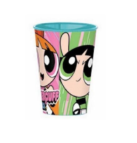 Vaso reutilizable licencia Super nenas, capacidad 260ml, producto de plastico libre de BPA