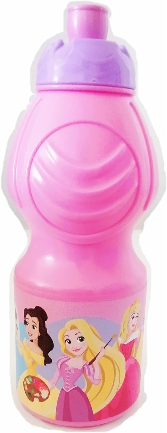 Botella sport licencia oficial Disney Princesas, True, capacidad 400 ml sin BPA
