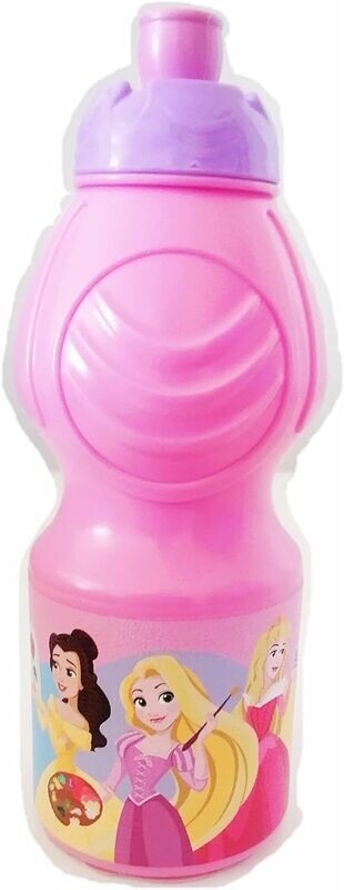 Botella sport licencia oficial Disney Princesas, True, capacidad 400 ml sin BPA