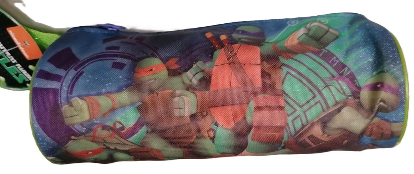 Portatodo cilindrico licencia oficial Tortugas Ninja