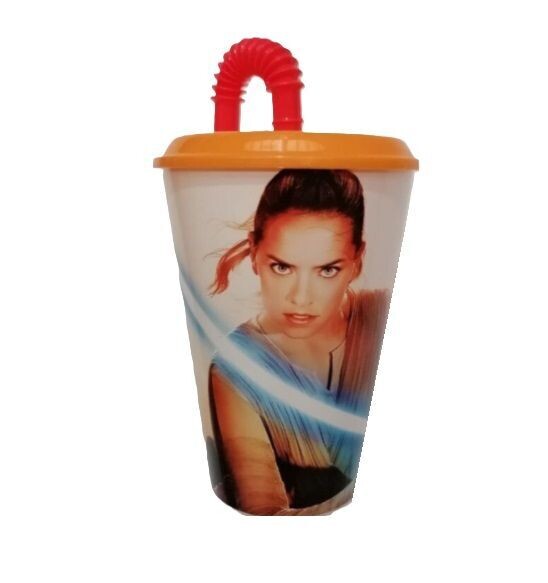 vaso caña Star wars, 430ml, producto de plastico libre de BPA, diseño Jedis