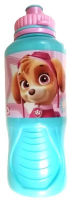 botella ergo sport licencia oficial Patrulla canina, diseño Skye y everest, producto de plastico libre de BPA