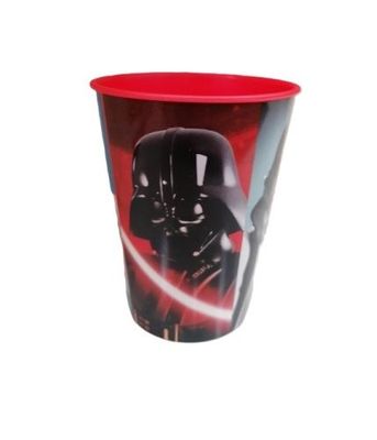 Vaso reutilizable licencia oficial Star wars, ideal para fiestas de cumpleaños o para uso diario