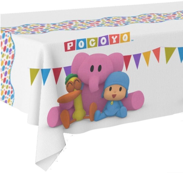 Mantel Fiesta  120x180 cm Pocoyo