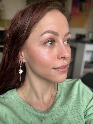 Kristin øreringe (sølv)