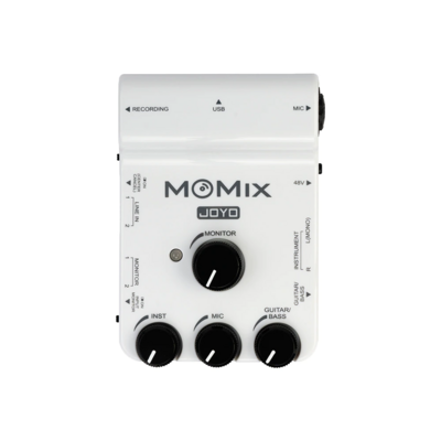 JOYO MOMIX OTG Audio Interface for portable recording live streaming Plug supporting mic/guitar/bass/keyboard/drums