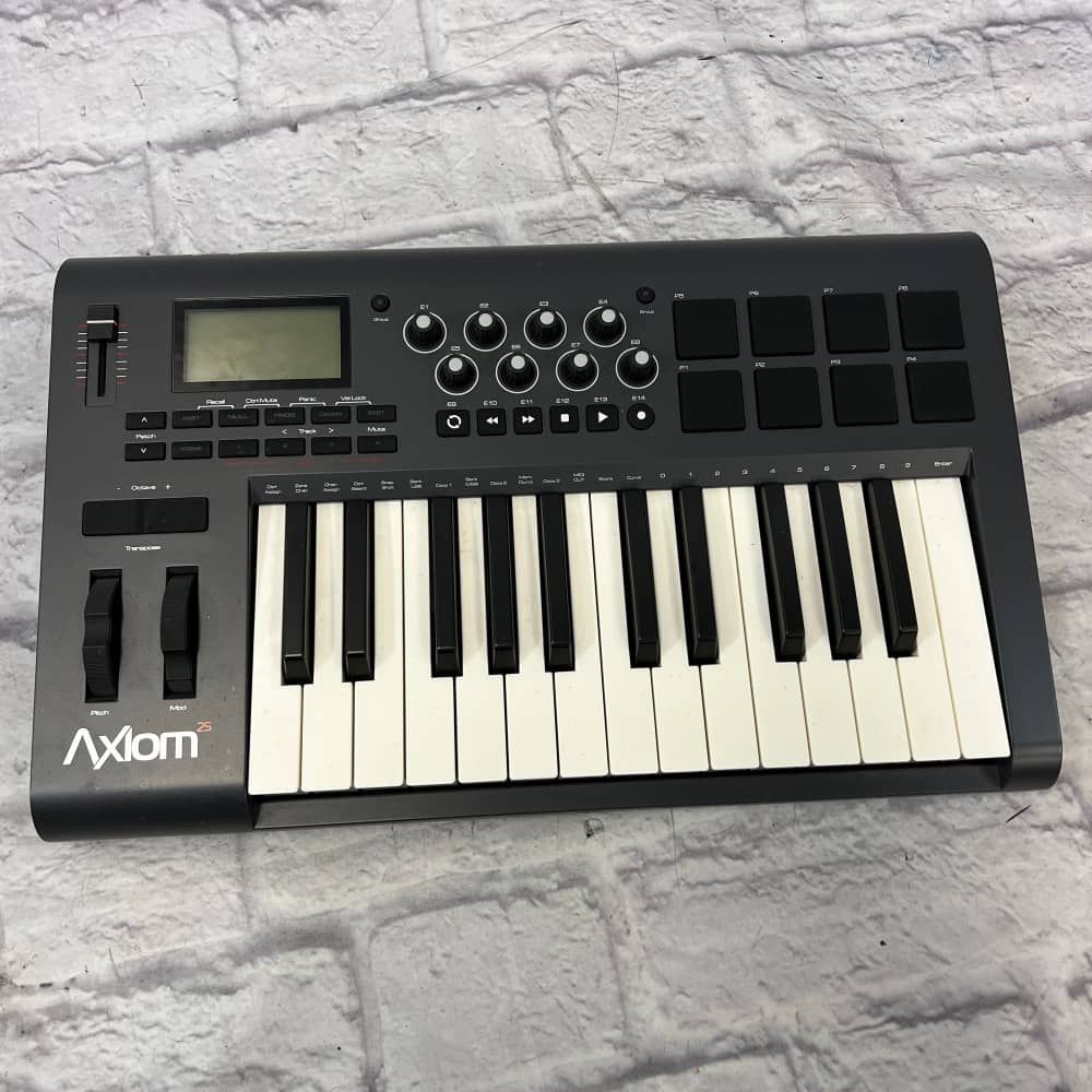 M-Audio Axiom 25-Key USB MIDI Keyboard Controller with Assignable Control Surface, 2nd Gen