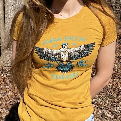 Antique Gold Kestrel Women's T-Shirt