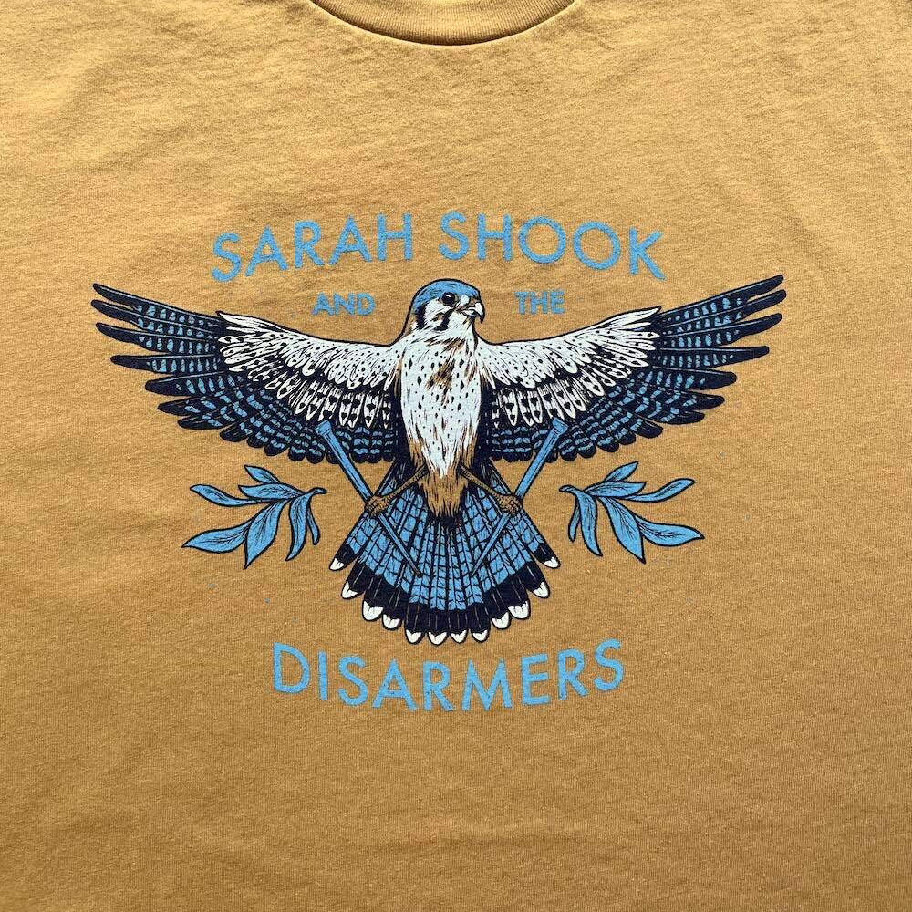 Antique Gold Kestrel Unisex T-Shirt | Size small only