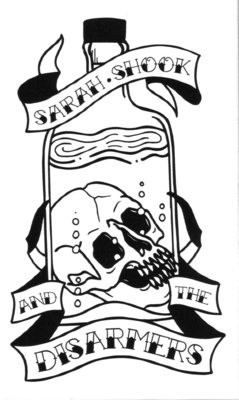 Skull and Bottle Sticker