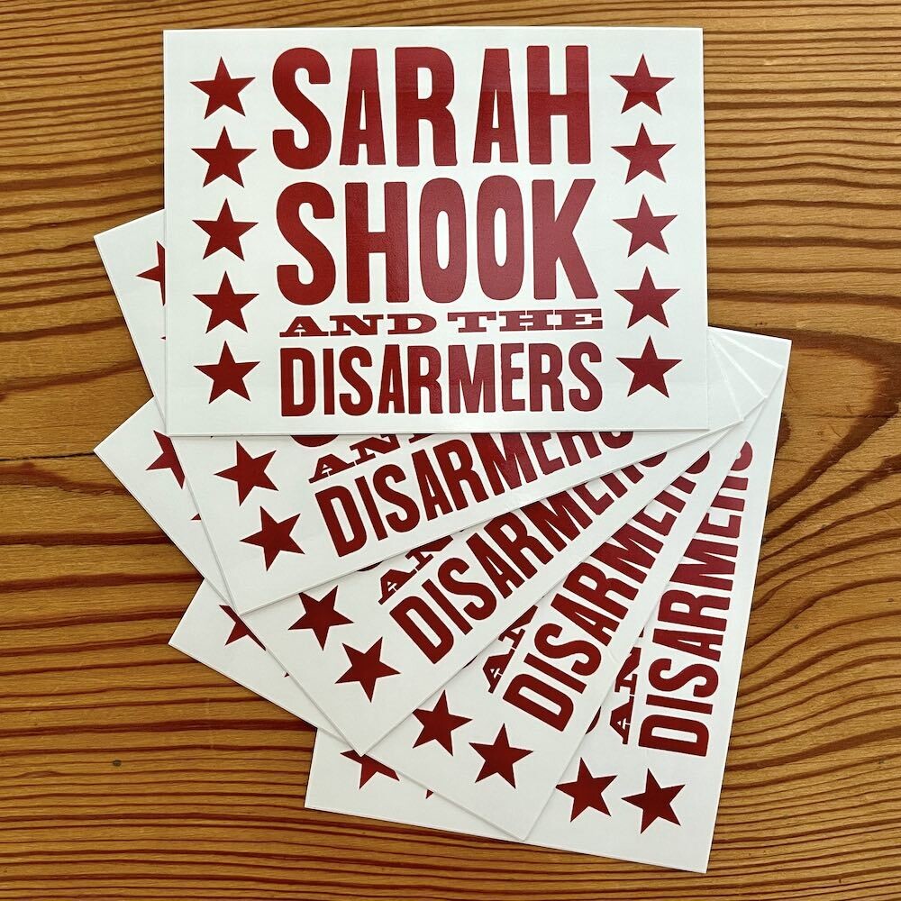 Red Stars Sticker