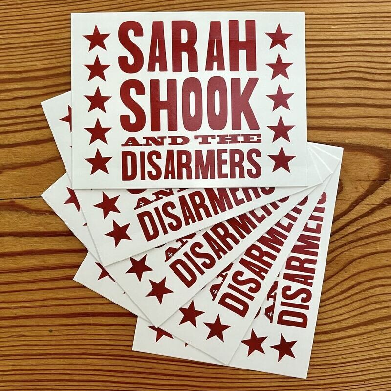 Red Stars Sticker
