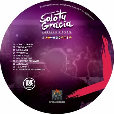 Solo Tu Gracia DVD