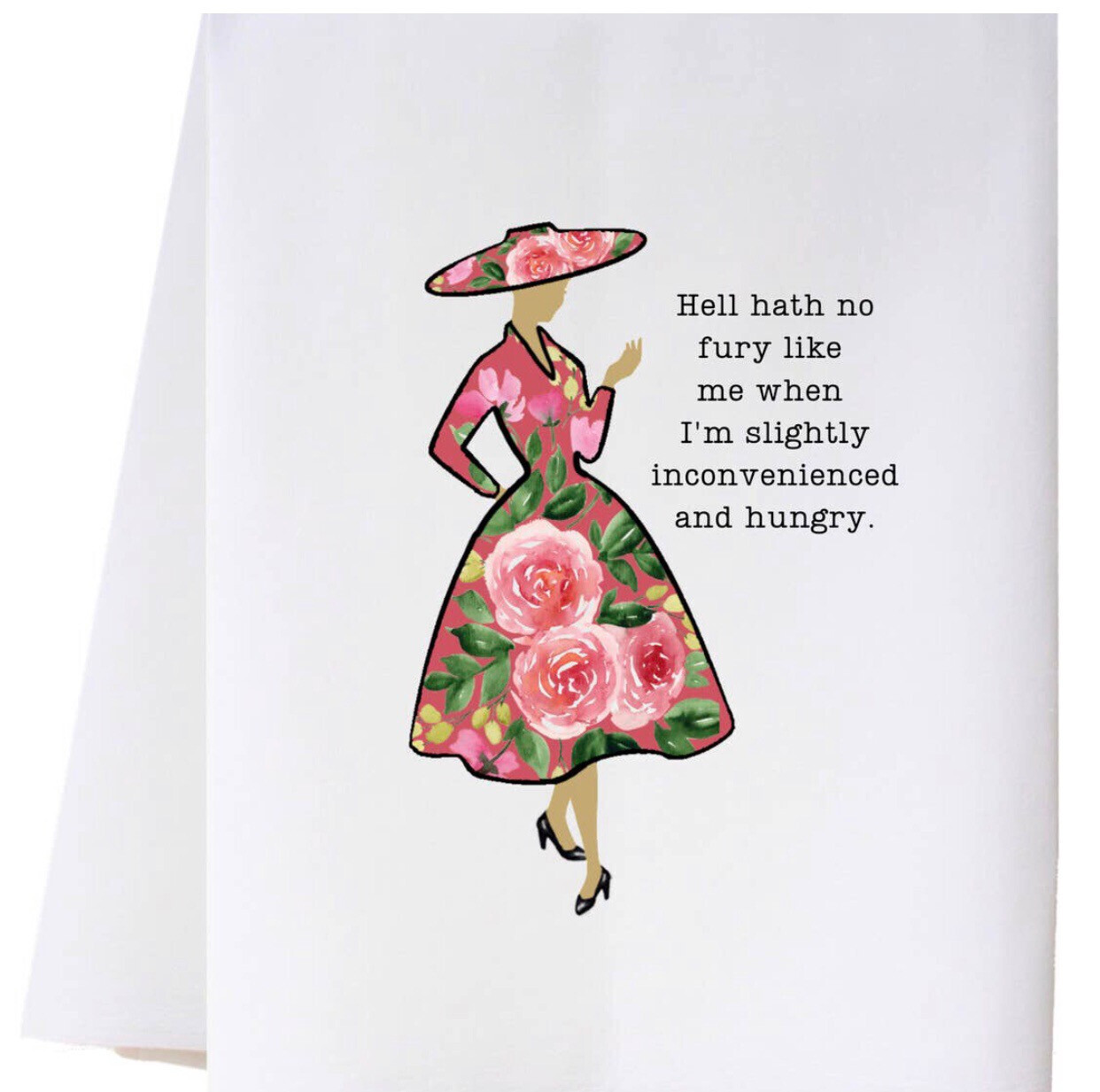 Inconvenienced and Hungry Kitchen Towel