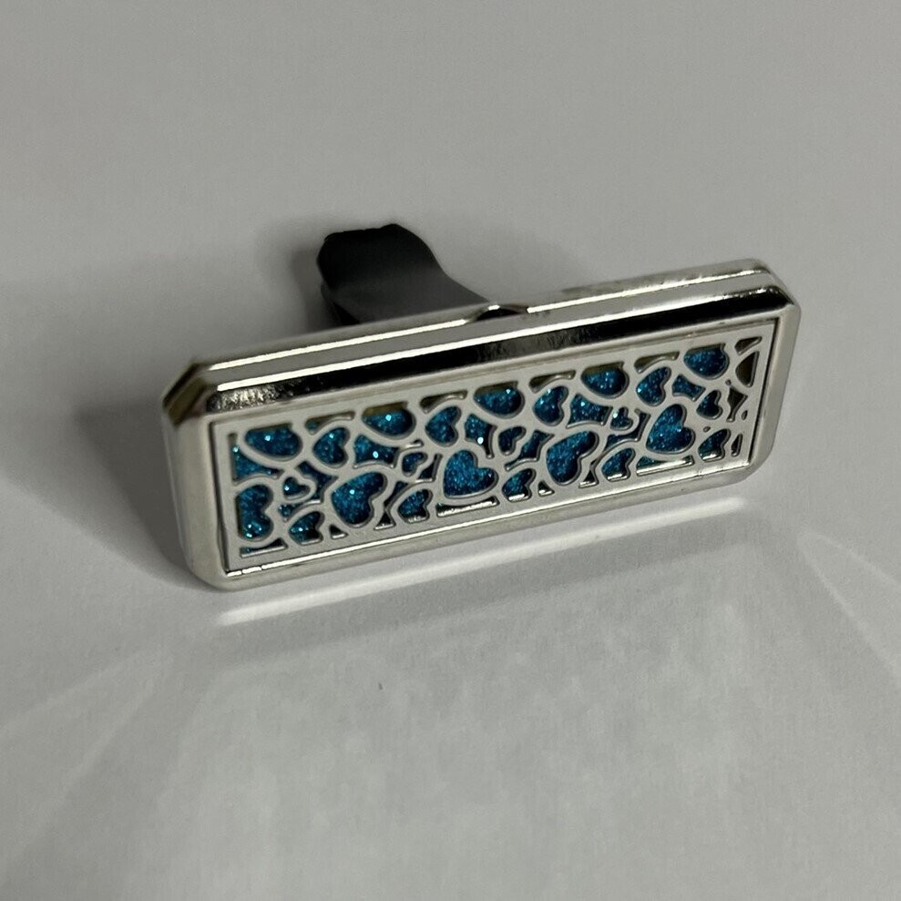 Heart Silver Rectangle