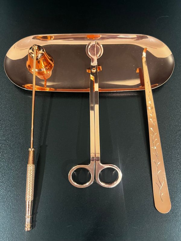 Rose Gold Snuffer Kit