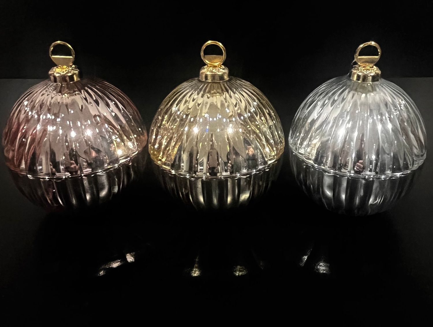 Bauble Trio Set - The Golds Bauble Trio Set - The Golds