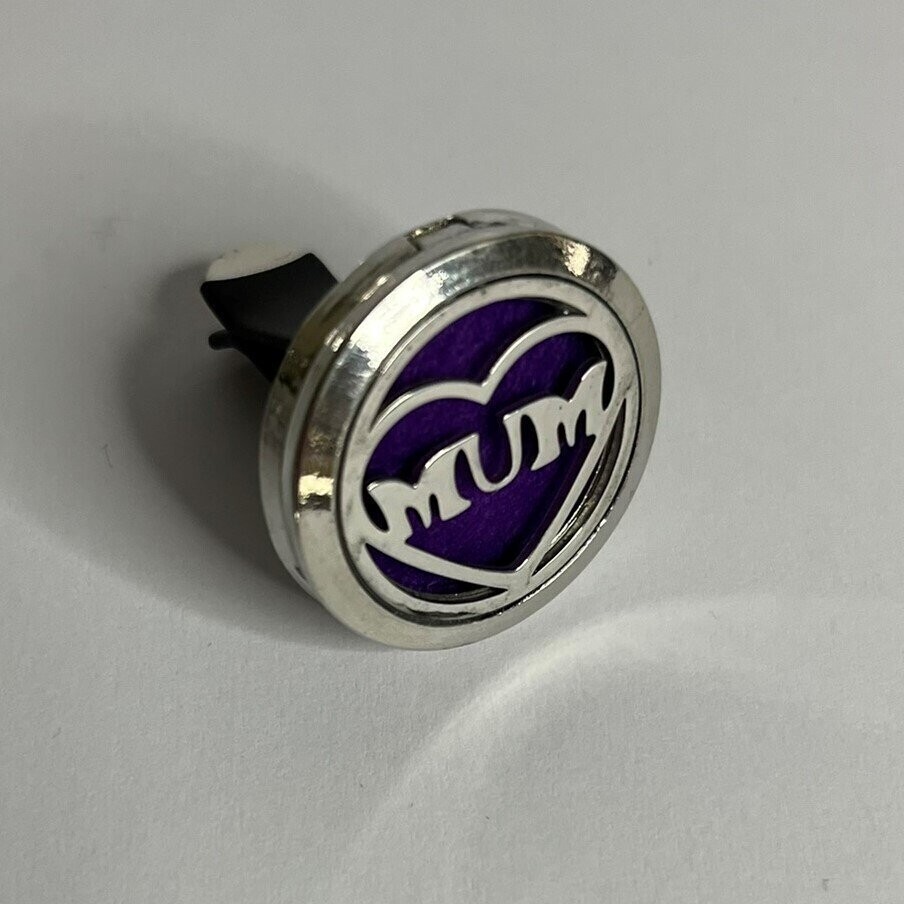 Mum Heart Silver