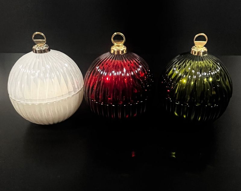 Bauble Trio Set - Festive