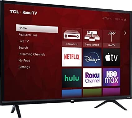 TCL 32&quot; Class 3-Series HD 720p LED Smart Roku TV - 32S355