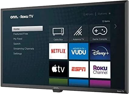 onn. 42” Class FHD (1080P) LED Roku Smart TV (100068372)