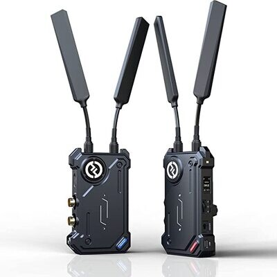 Hollyland Cosmo C1 [oficial] Sistema de transmisión de video HDMI y SDI inalámbrico de 1000 pies 40 ms 1080P 12-20 Mbps 5G de imagen y receptor transmisor de audio, transmisión en vivo UVC integrado,