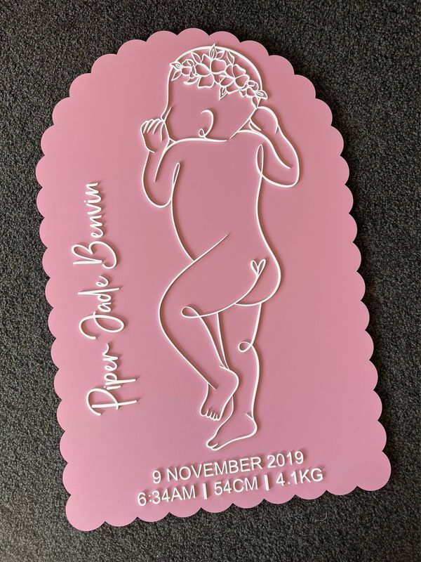 1:1 Scale Plaque