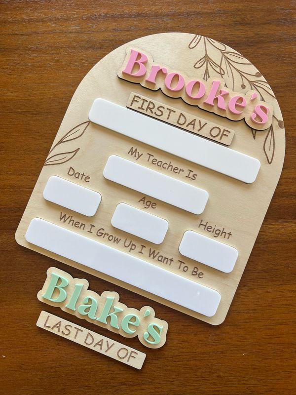 Extra Name For Interchangeable Board