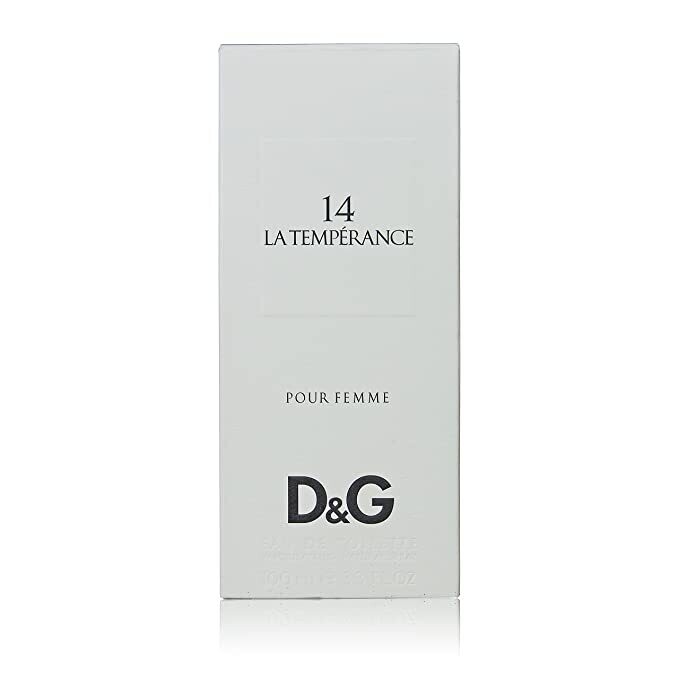 D&amp;g 14 La Temperance/D&amp;g Edt Spray Slightly Damaged 3.4 Oz (W)