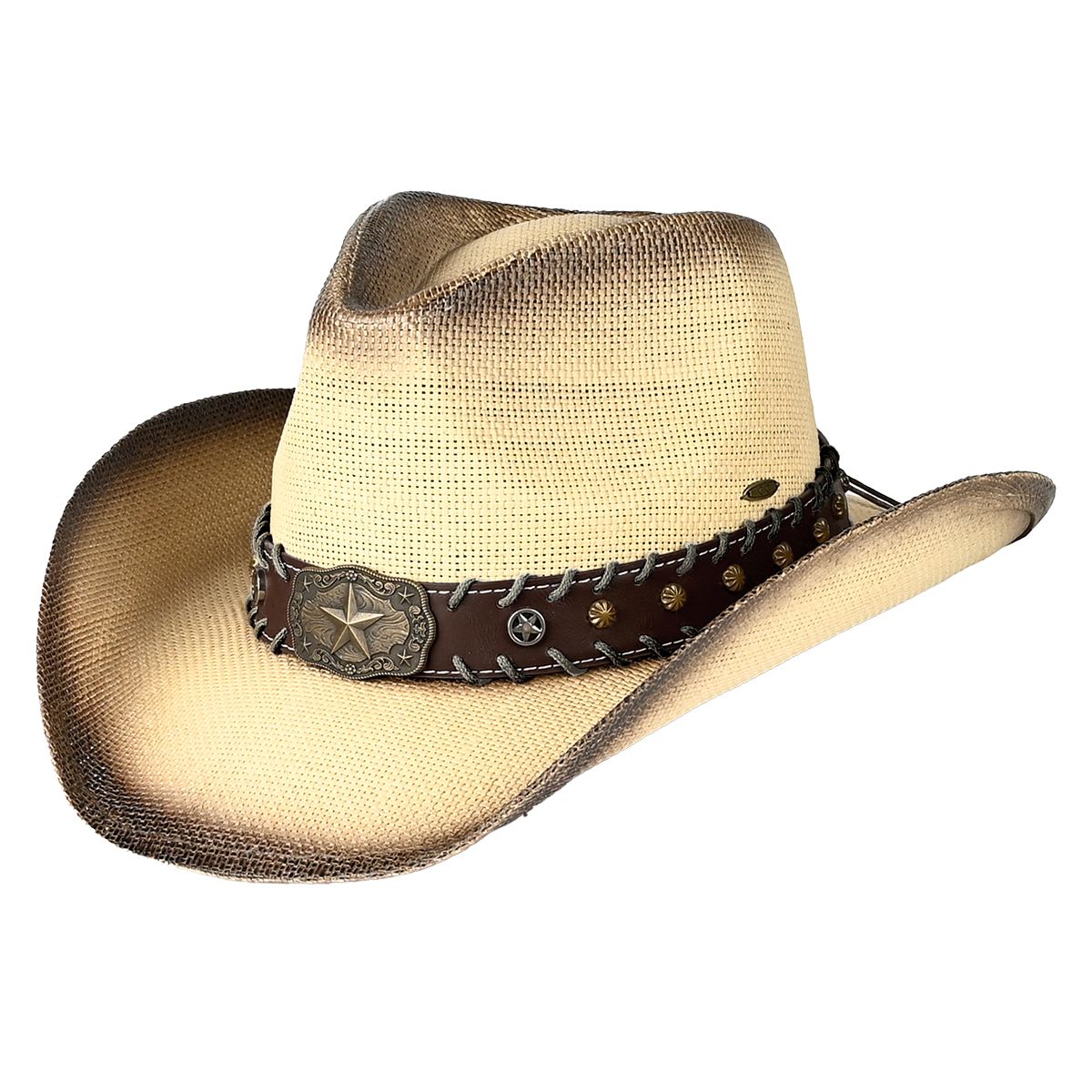 WESTERN STYLE COWBOY HAT WITH BAND