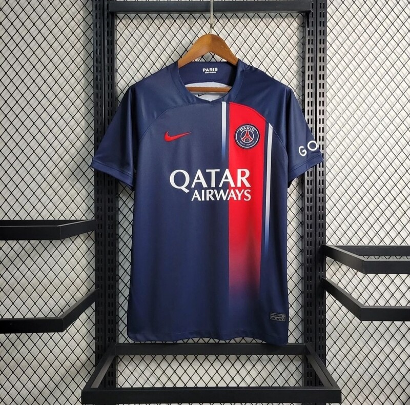 PSG Home Kit 2023/24 – Blue &amp; Red Imported Shirt | Paris Saint-Germain Jersey for Men &amp; Women