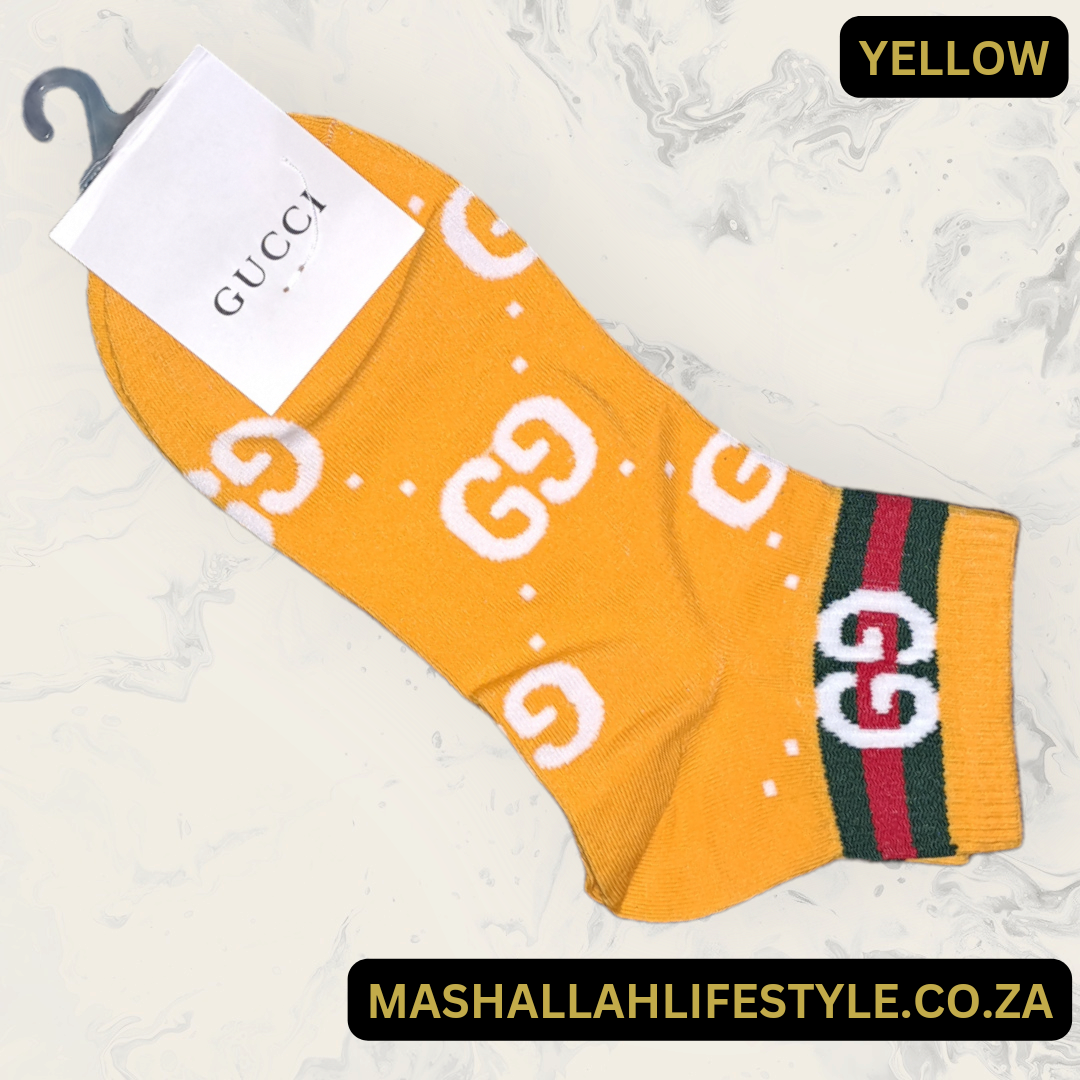 Gucci Ankle Socks _ Yellow