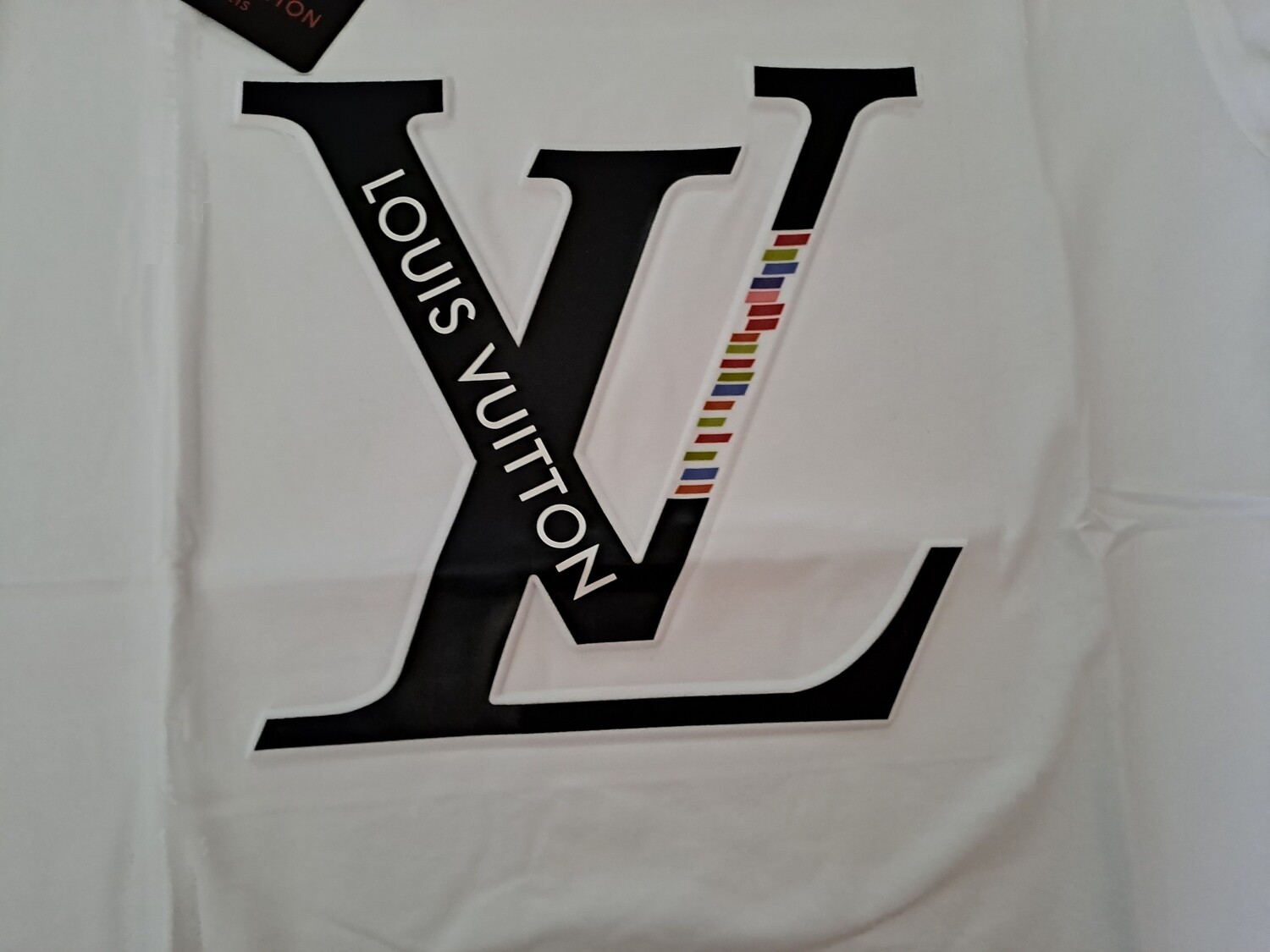 みえこ様　Louis Vuitton ホワイト Tシャツ M Louis Vuitton Pre-Owned 2000 LV Spread-embroidered T-shirt トップス