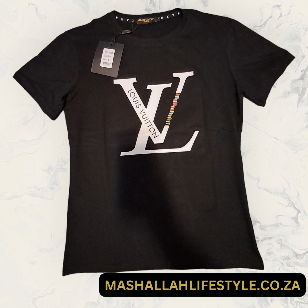 Louis Vuitton LV Embossed Monogram T Shirt Black Small