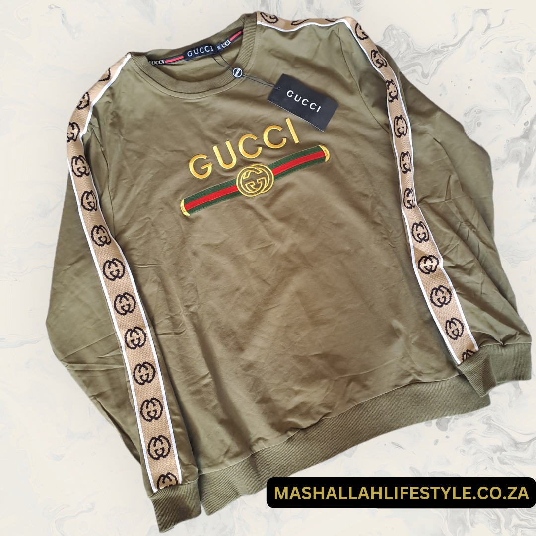 Gucci Embroidered Logo Sweat Top 3XL