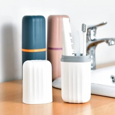 Travelling Toothbrush &amp; Toothpaste Holder _ Hardshell
