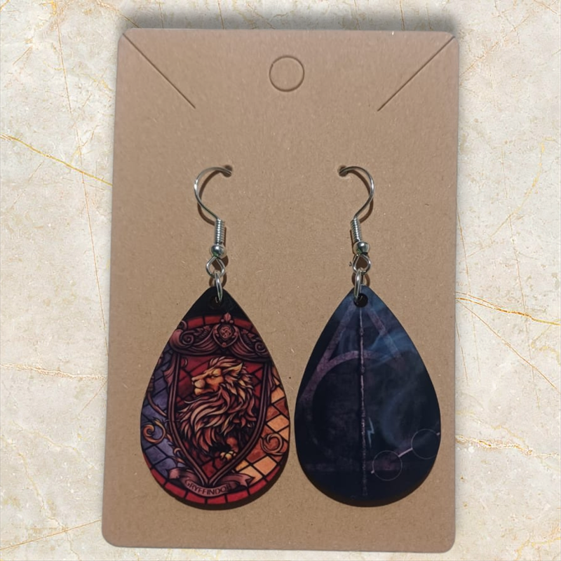 Harry Potter Gryffindor Earrings
