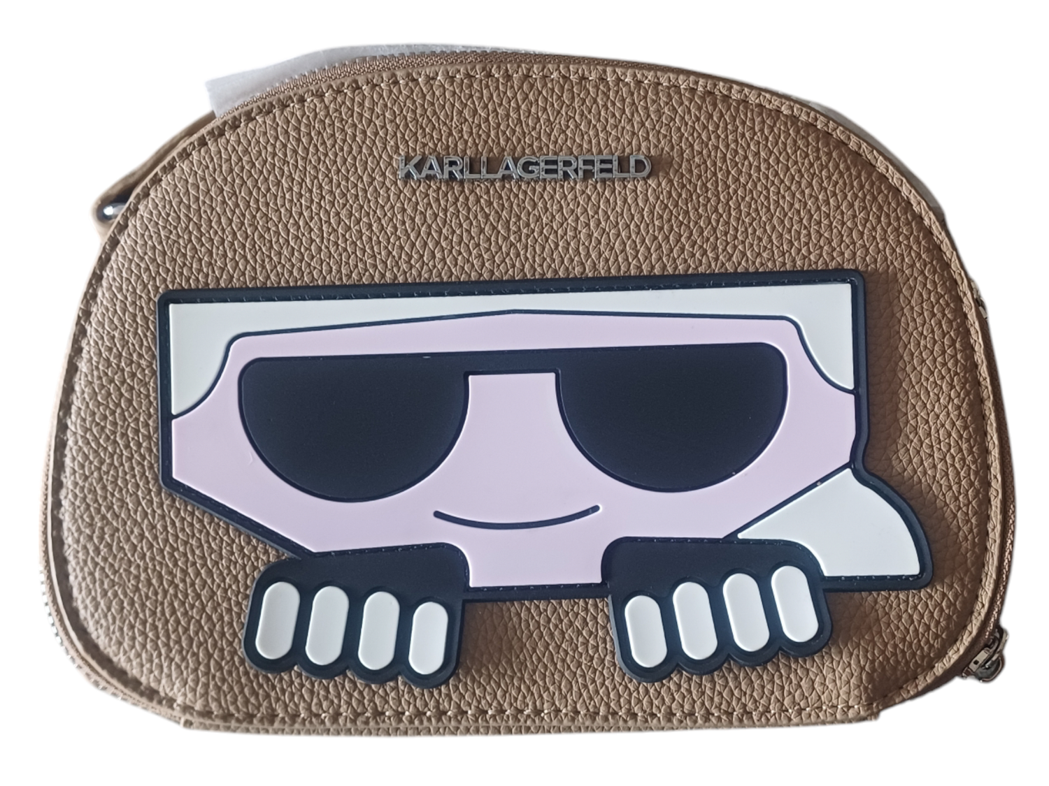 Karl Lagerfeld Hand Bag With Shoulder Strap Beige