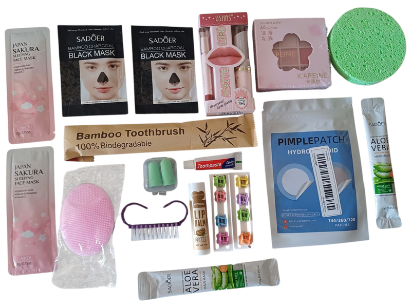 Beauty and Skincare Gift Set with 9-Color Eyeshadow Palette &amp; More