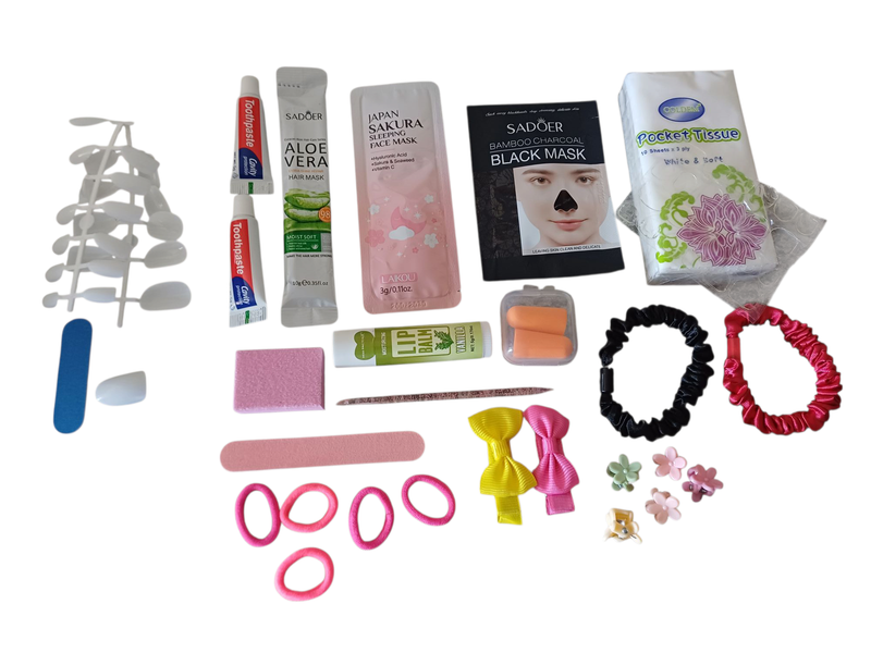 Self-Care Beauty Gift Set with Hair Masks &amp; Accessories