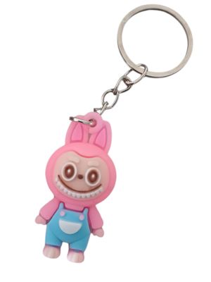 Labubu PVC Keychain with Luxury Rubber Feel