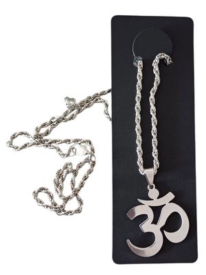Aum Sign Pendant with Neck Chain