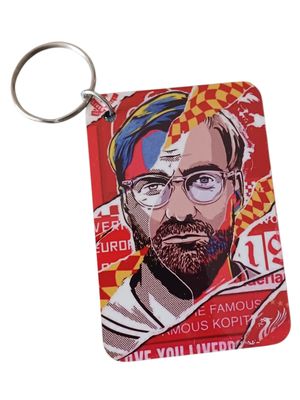 Liverpool FC Jurgen Klopp Keychain – Single-Sided MDF