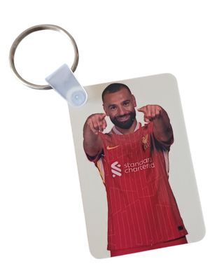 Mohamed Salah Liverpool FC Keychain – Double-Sided MDF
