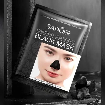 Sadoer Bamboo Charcoal Black Nose Mask – 6g Sachet